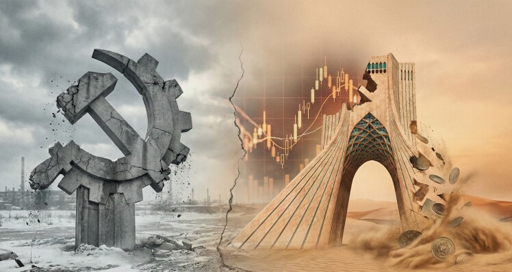 اقتصاد سیاسیِ فروپاشی: چرا «بحران ایران» تکرارِ «سناریوی شوروی» نیست؟